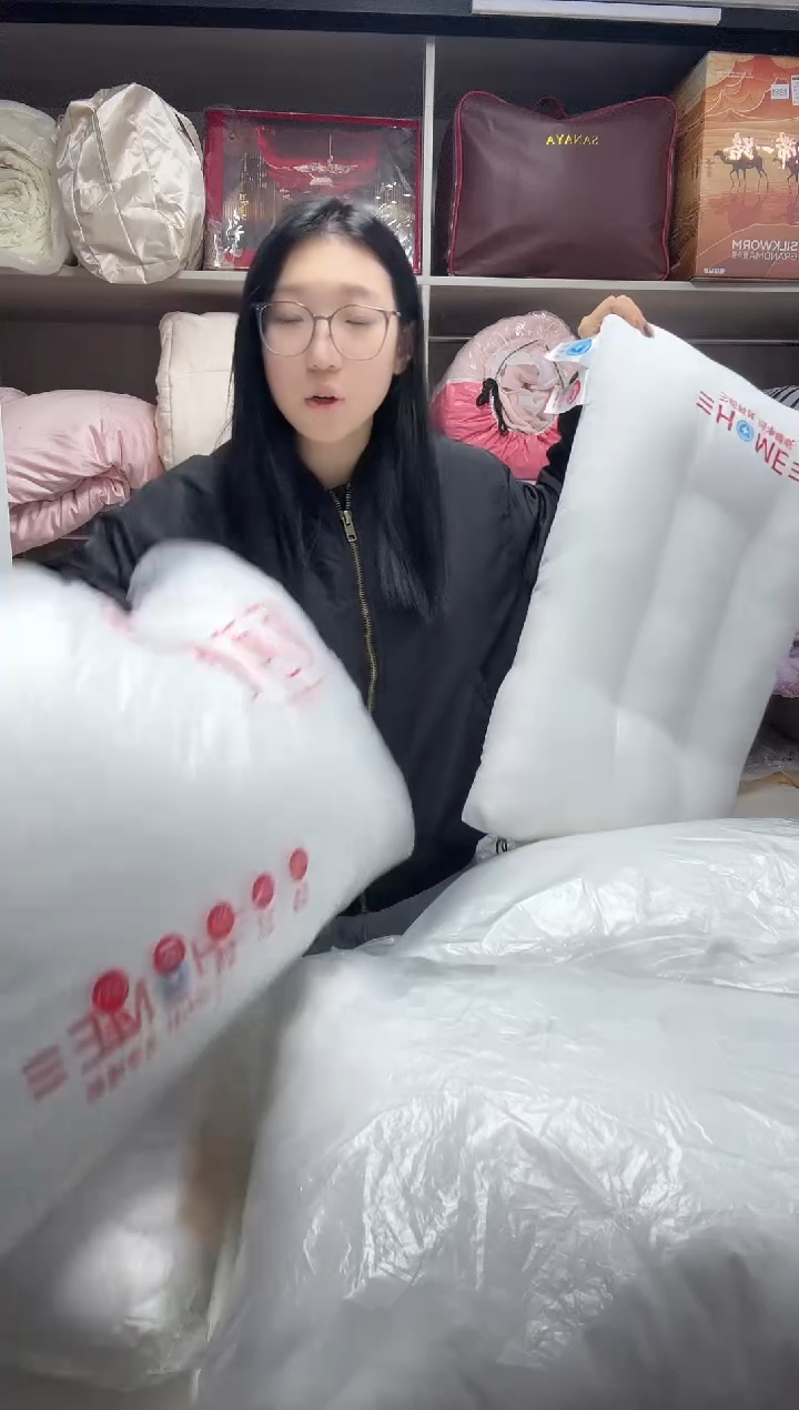 羊羔毛枕芯瑕疵随机