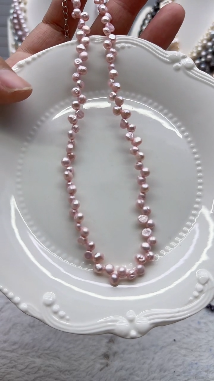 淡水珍珠未镶嵌套链83