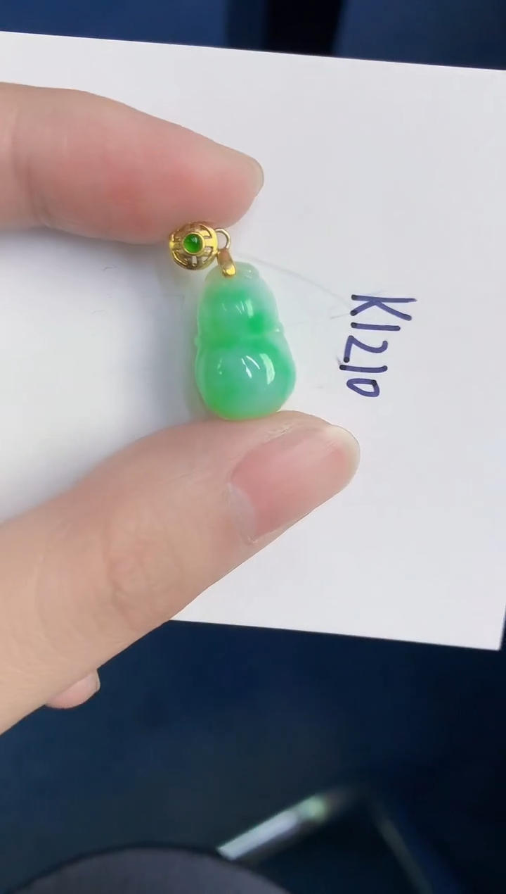 颈饰未镶嵌翡翠天然翡翠缅甸A货
