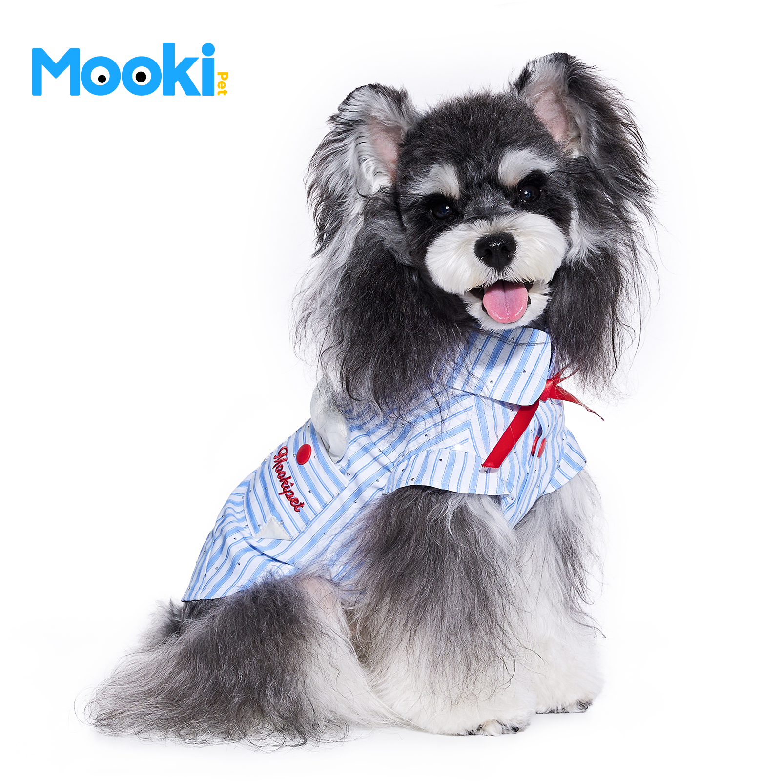 mookipet狗狗衣服小型犬马尔济斯比熊雪纳瑞宠物夏季薄款衬衫可爱