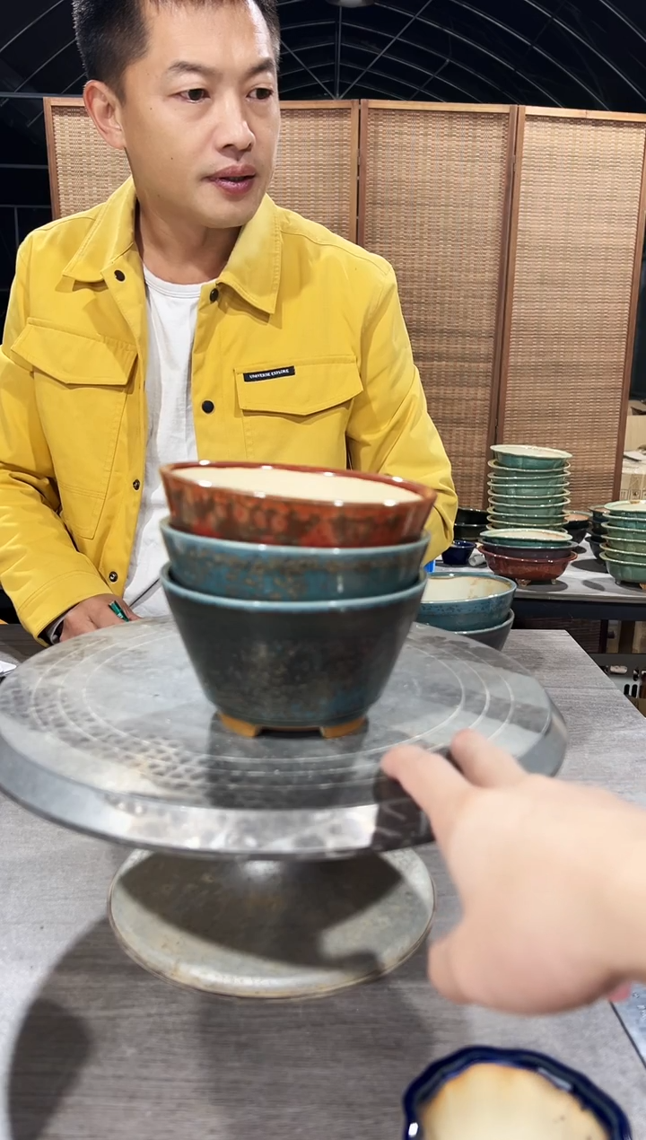 绿**技26号高温窑变微瑕