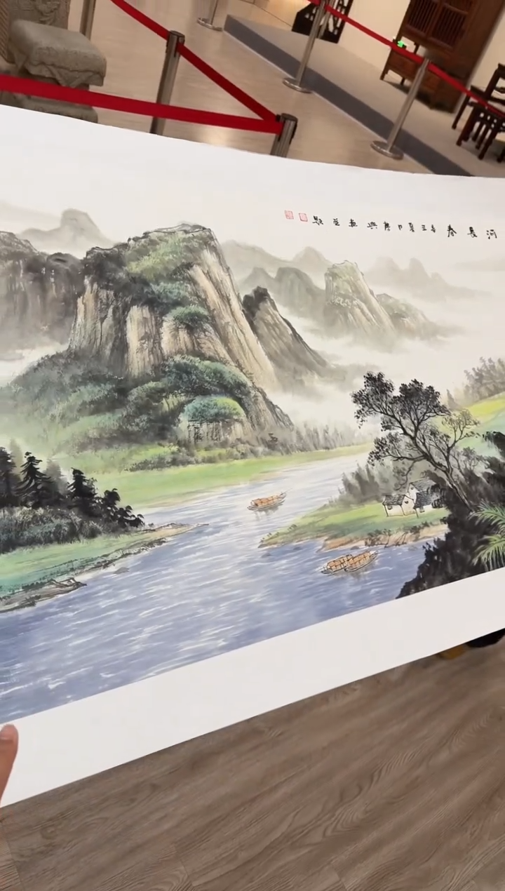 国画55赵隆轩美术馆李庆兴老师作品