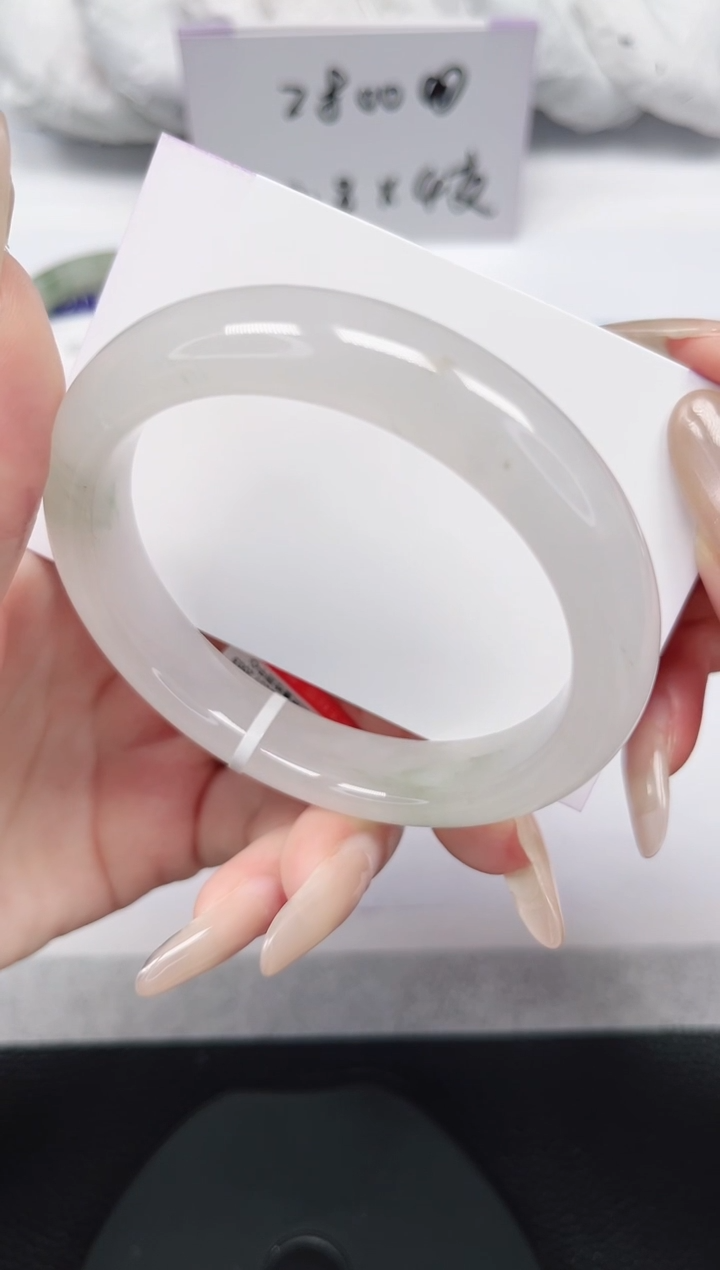 未镶嵌手镯石英岩玉28-58.3