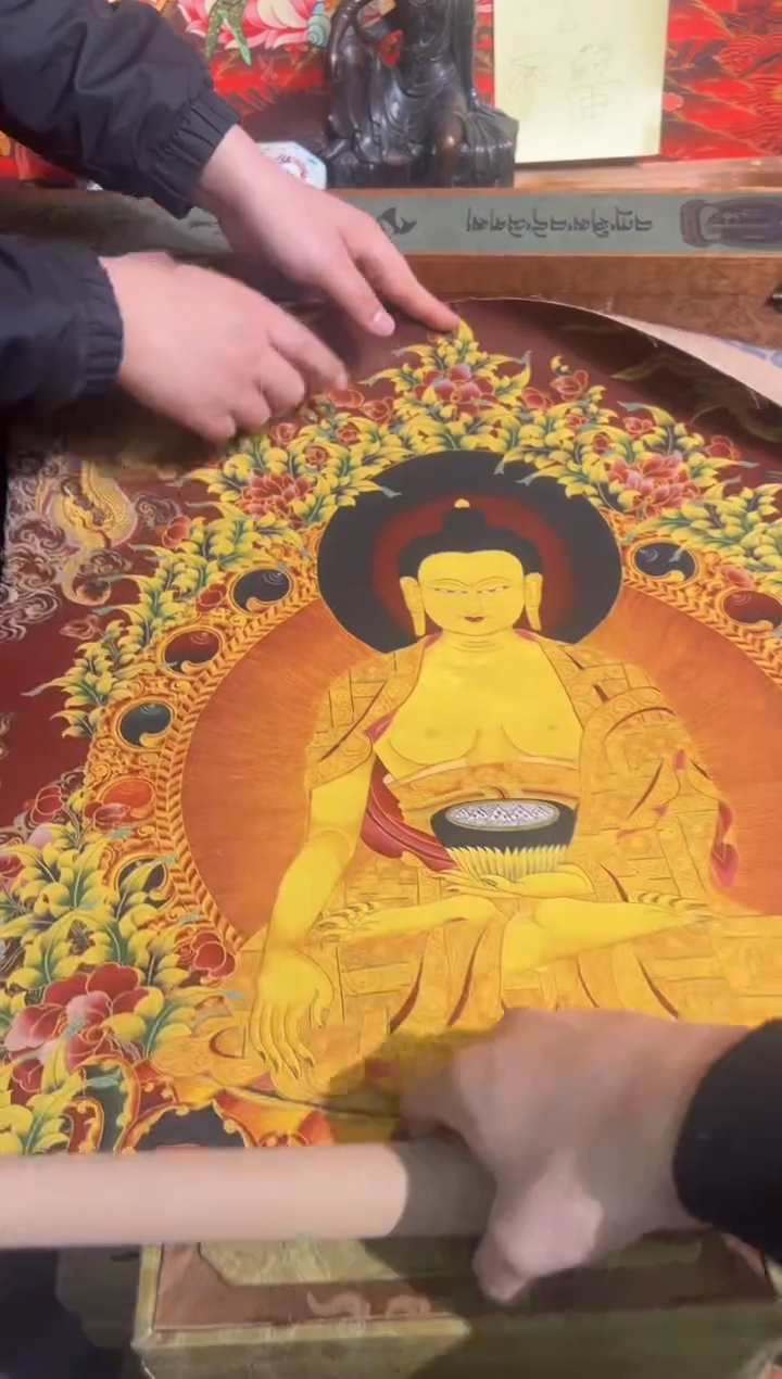 卷轴画卷轴画奥奥的唐卡