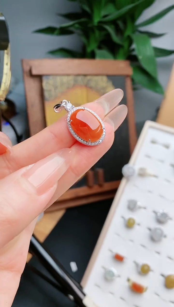 【闪购商品】翡翠戒指银S925镶嵌.....