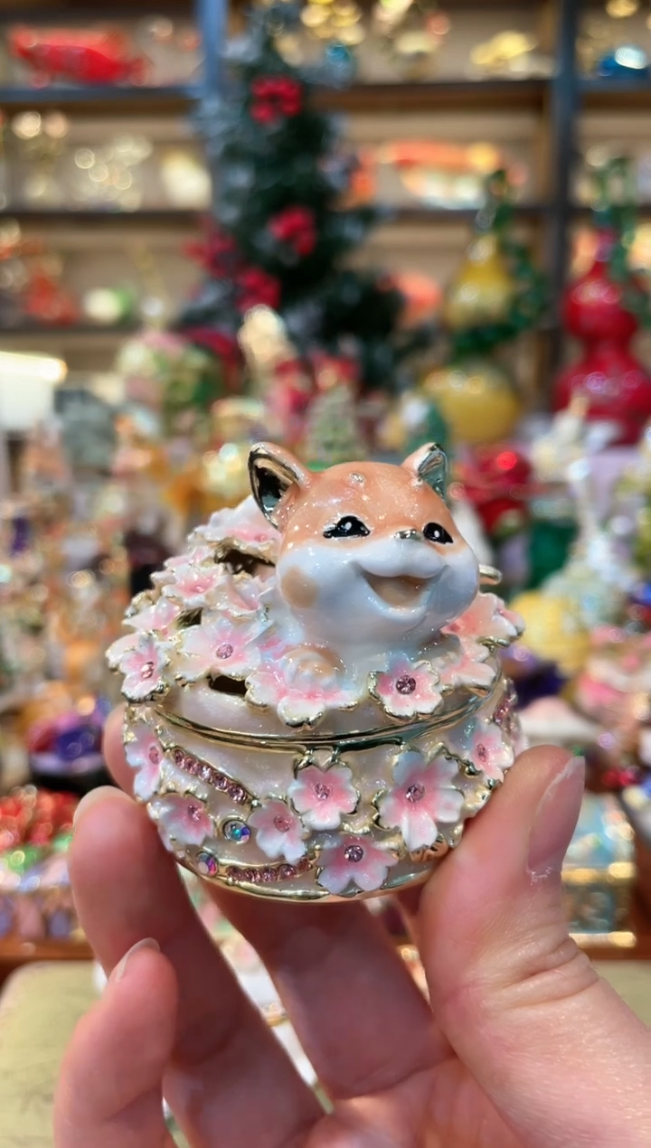 【闪购商品】精致珐琅彩首饰盒