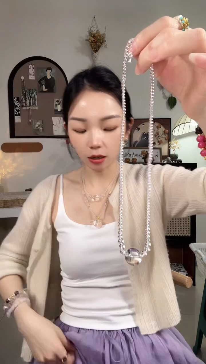 未镶嵌颈饰紫晶S360SSSS