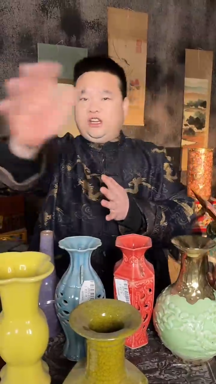 摆件景德镇 陶瓷瓷器摆件随机发5