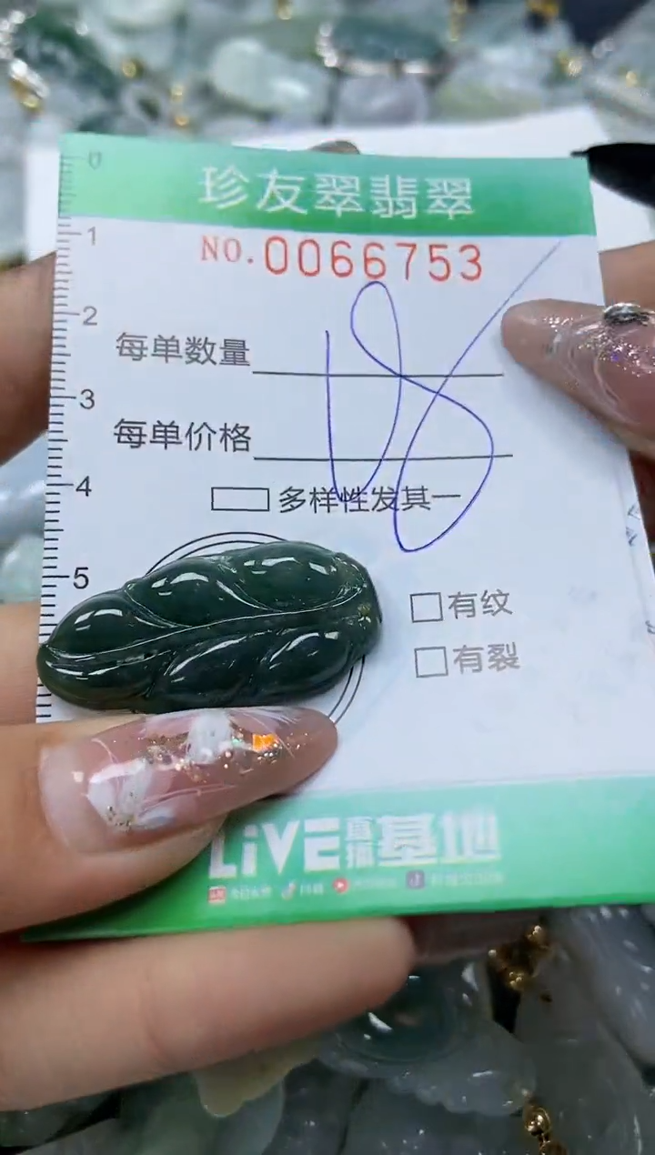 【闪购商品】翡翠颈饰未镶嵌闪购0066753