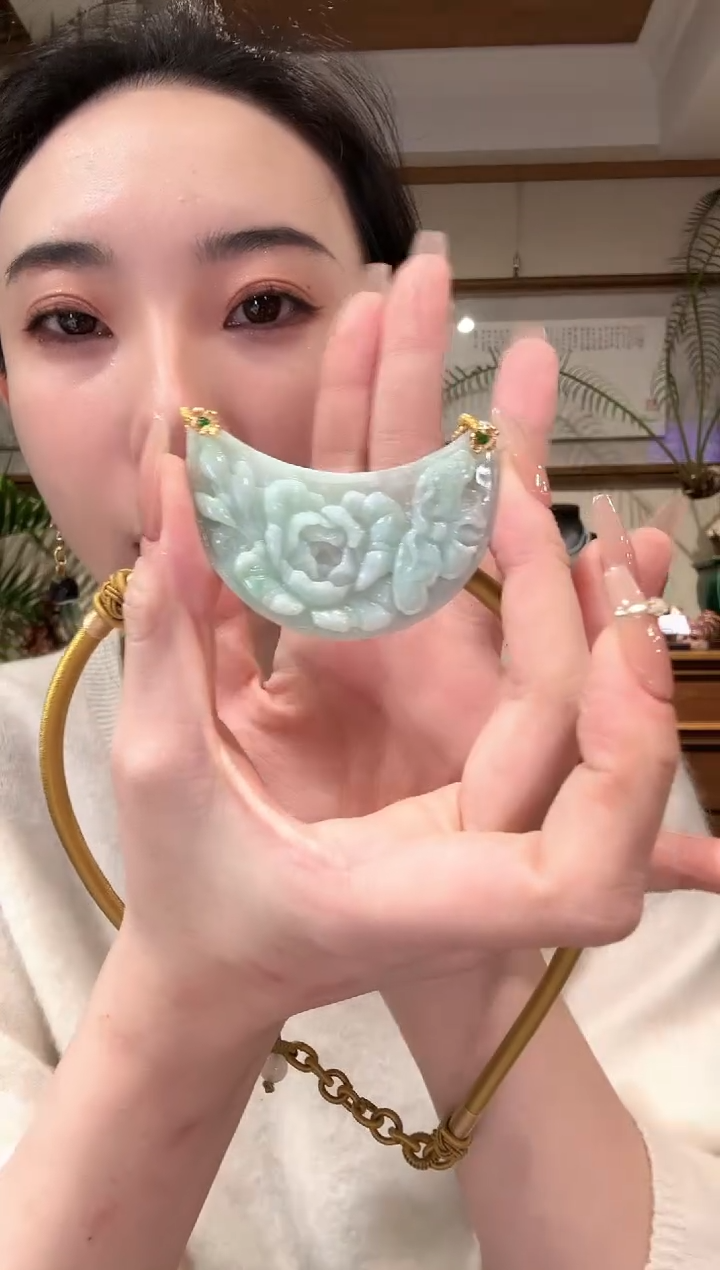 【闪购商品】翡翠颈饰未镶嵌国风