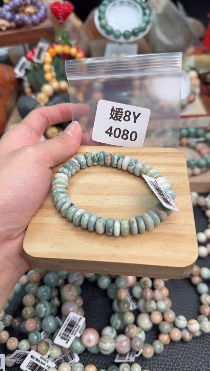 【闪购商品】石英质玉手链未镶嵌8Y4080