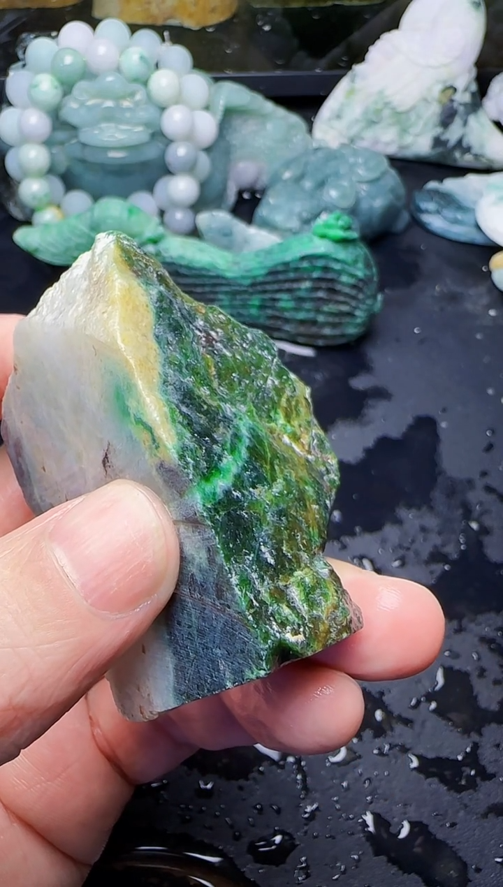 颈饰未镶嵌翡翠落**悔25