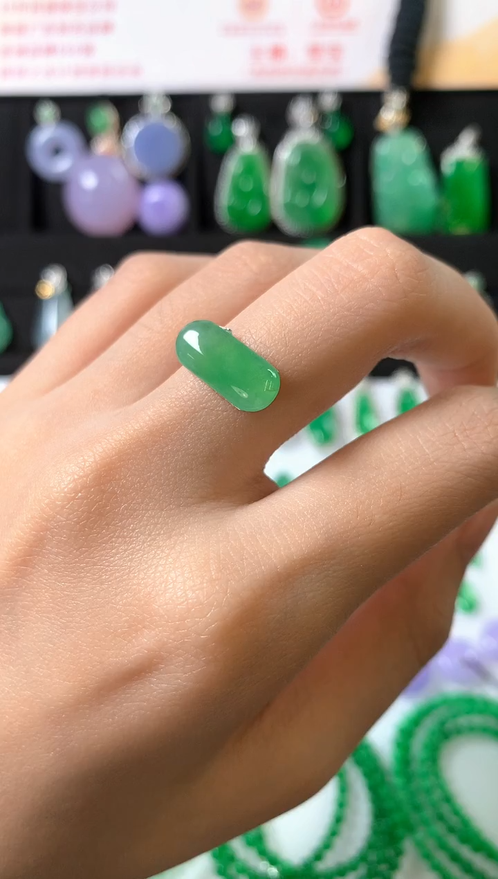 未镶嵌定制翡翠裸石（镶嵌定制）