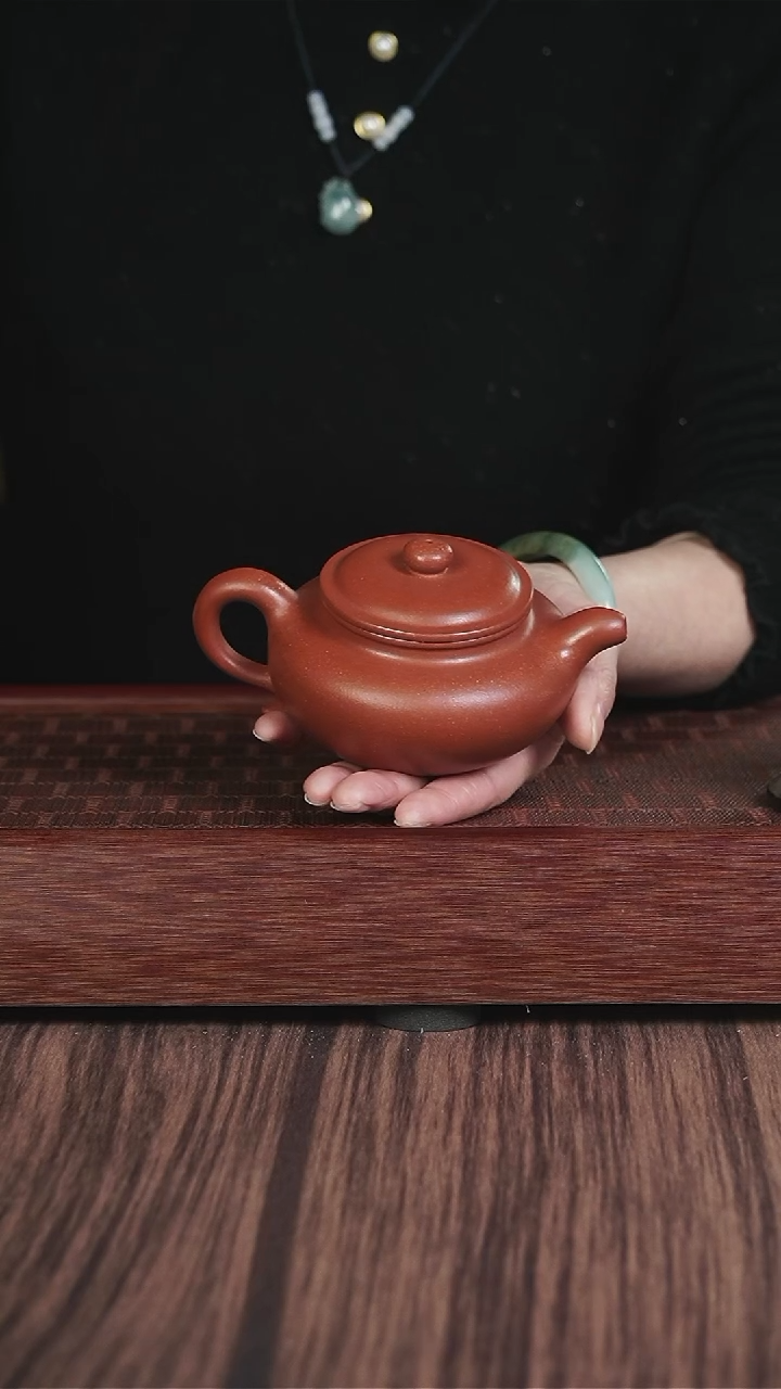 【闪购商品】紫砂茶壶红降坡  仿古