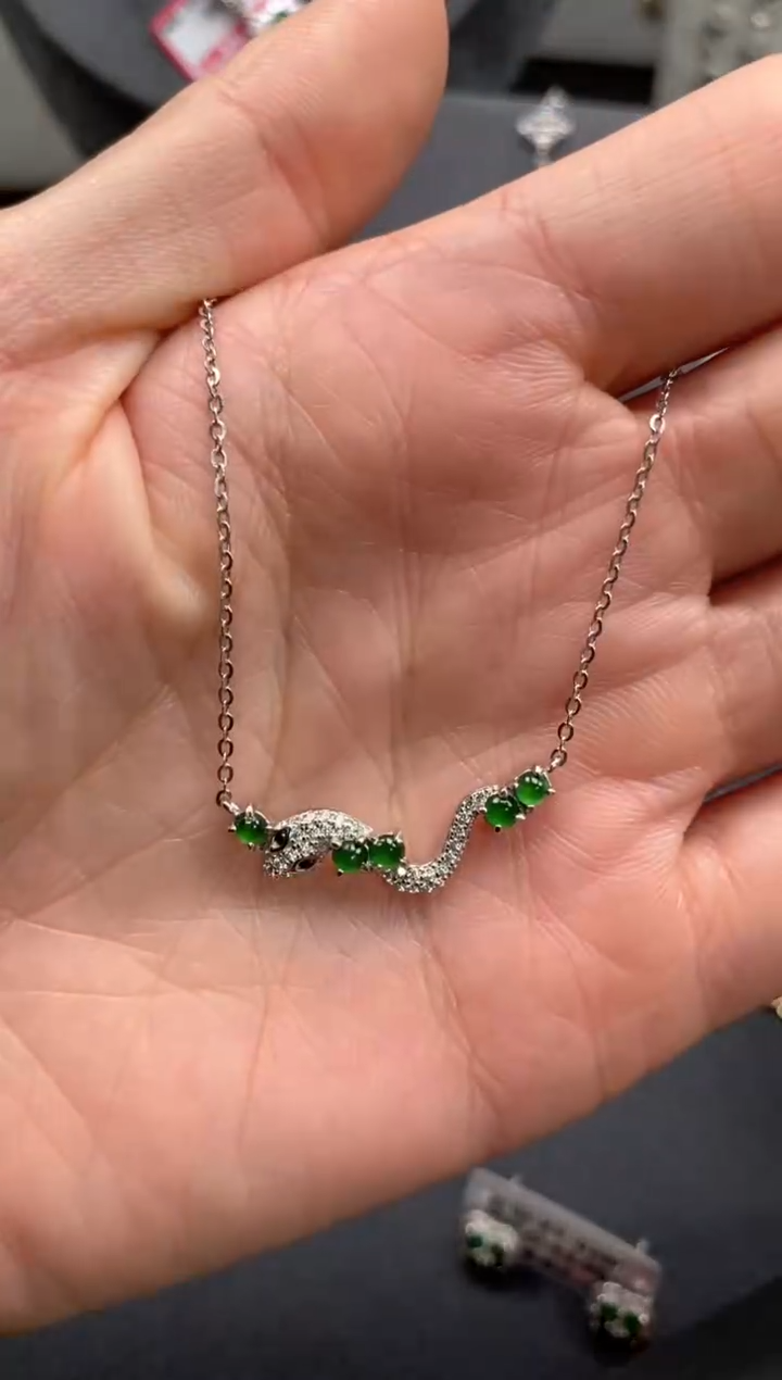 【闪购商品】翡翠戒指银S925镶嵌11111--1