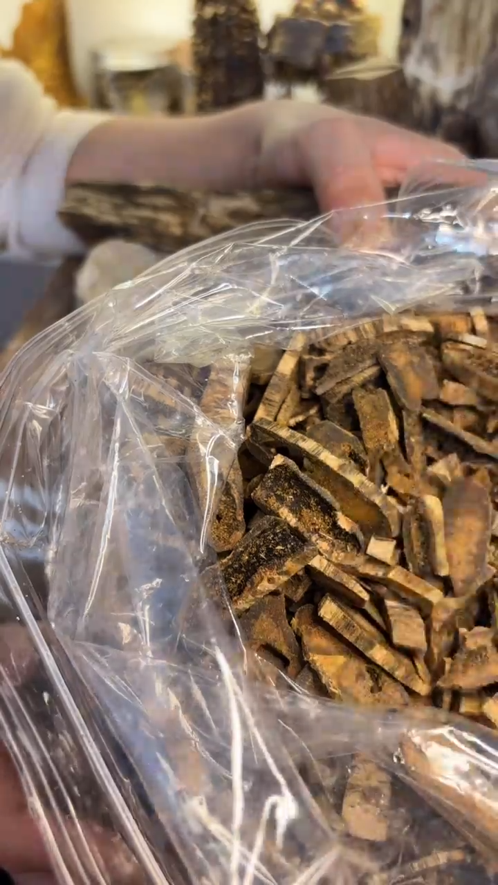 沉香沉香碎屑切珠边角料50克