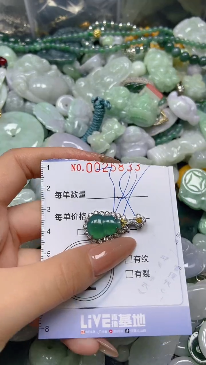 【闪购商品】翡翠颈饰未镶嵌闪购0025833