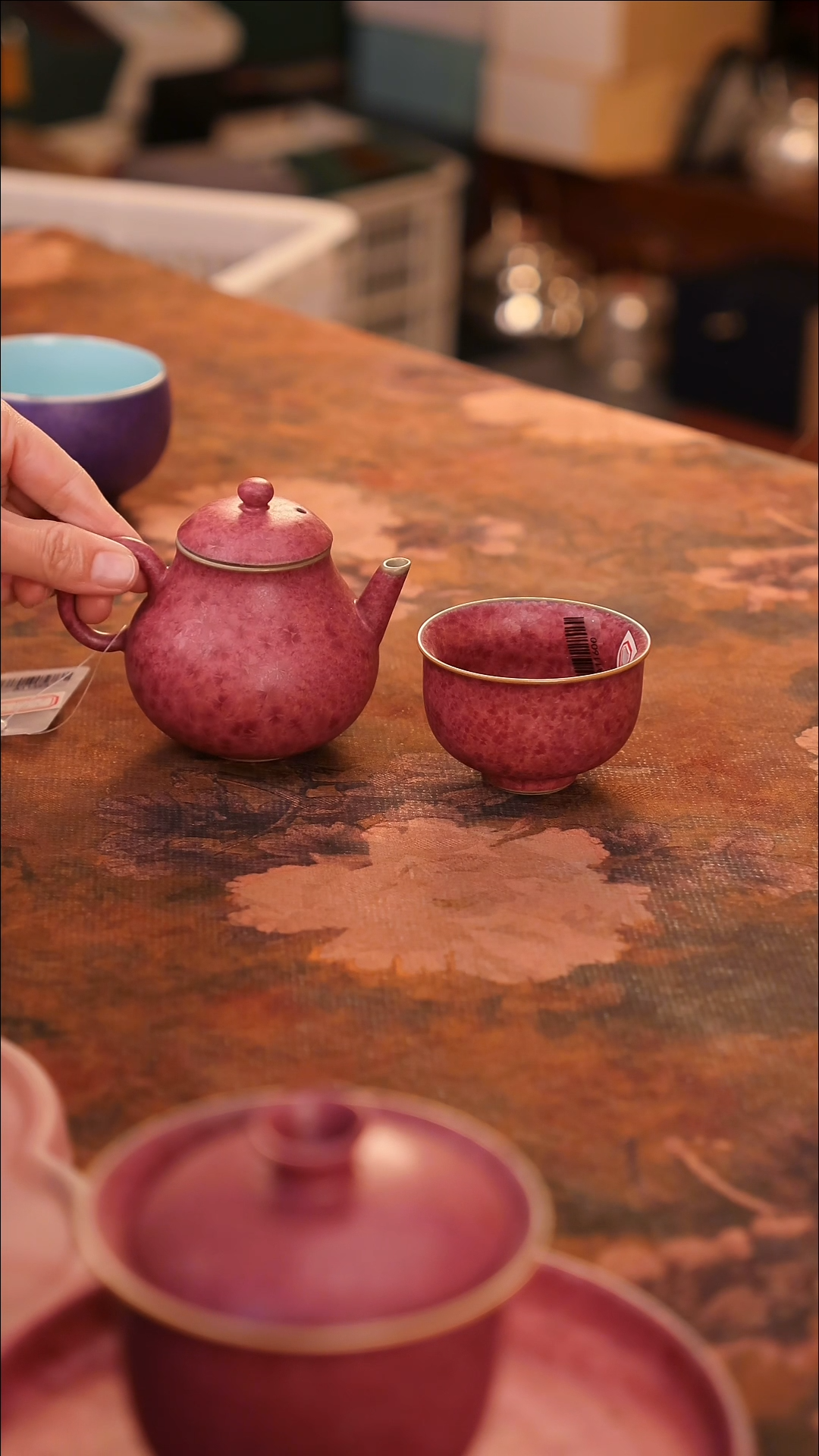 【闪购商品】陶瓷茶具（无礼盒无茶盘）@@A11595