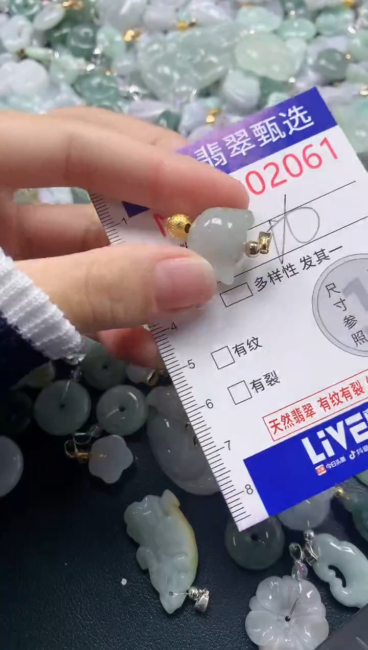 吊坠(不含链)未镶嵌翡翠2061