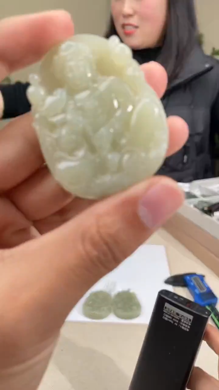 颈饰未镶嵌和田玉多样性拍一发一300135