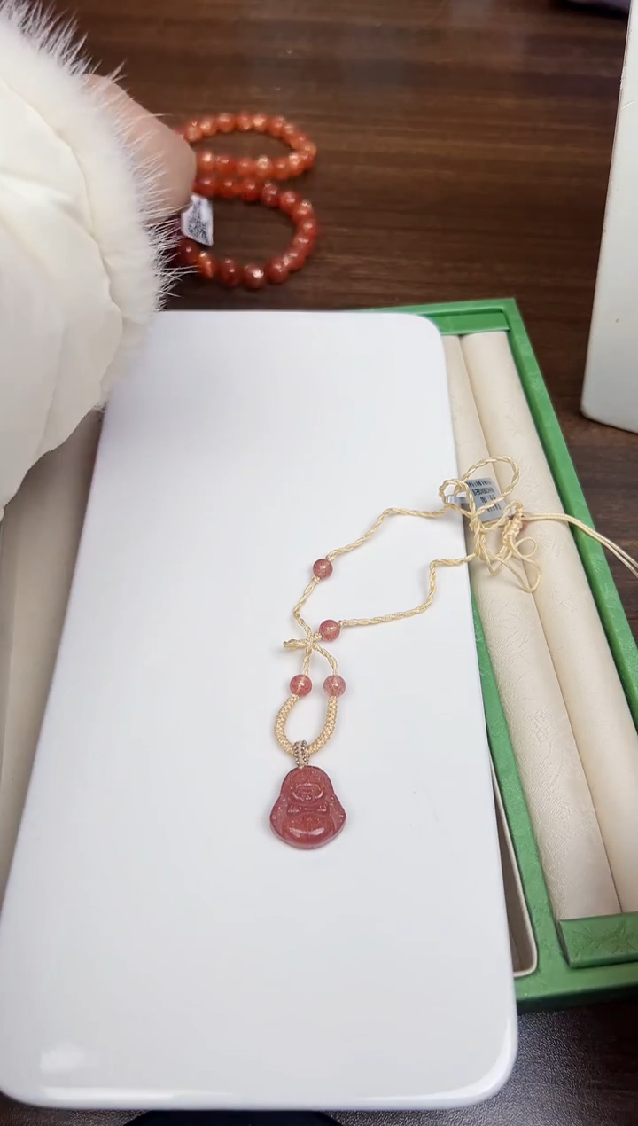 项链未镶嵌石英质玉悦3830