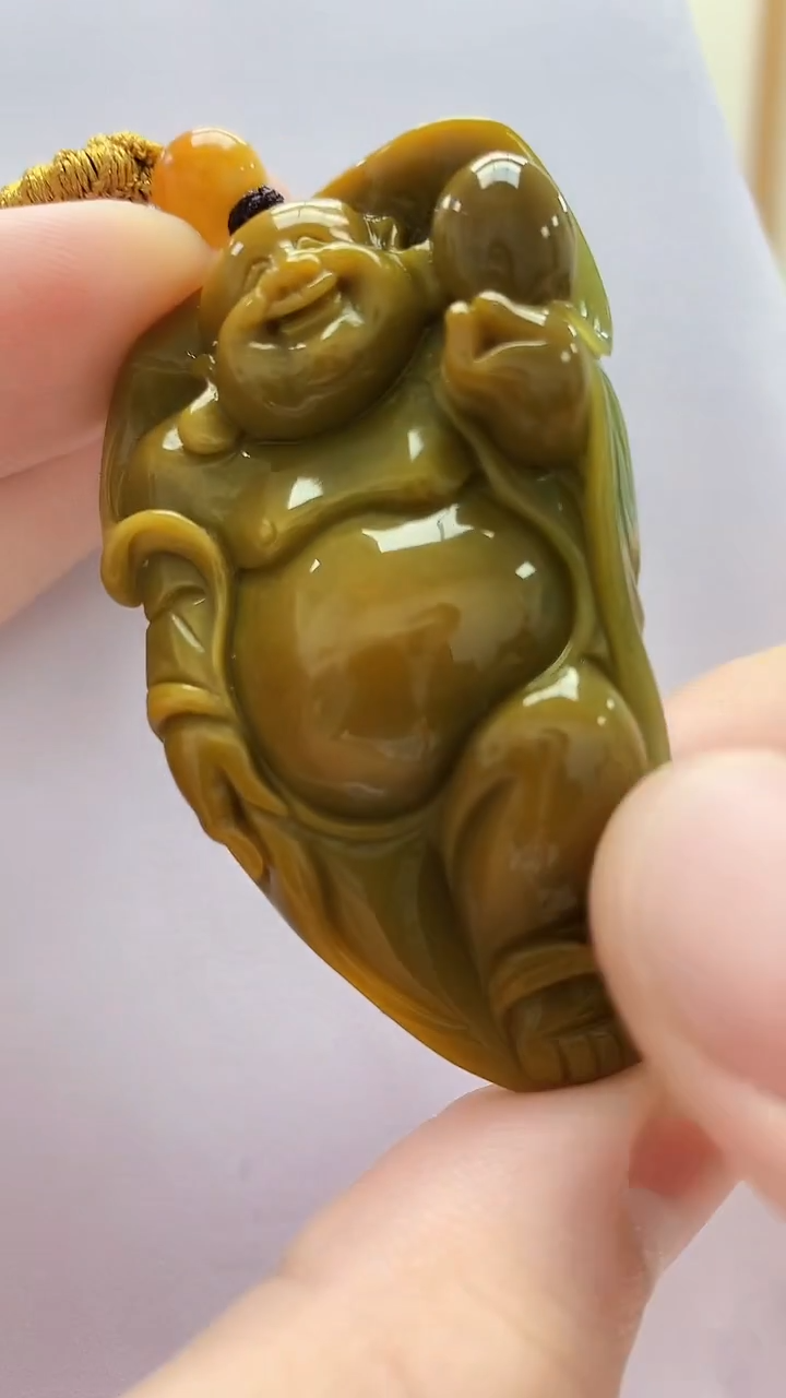 未镶嵌定制翡翠4812bb-毛货挂件97