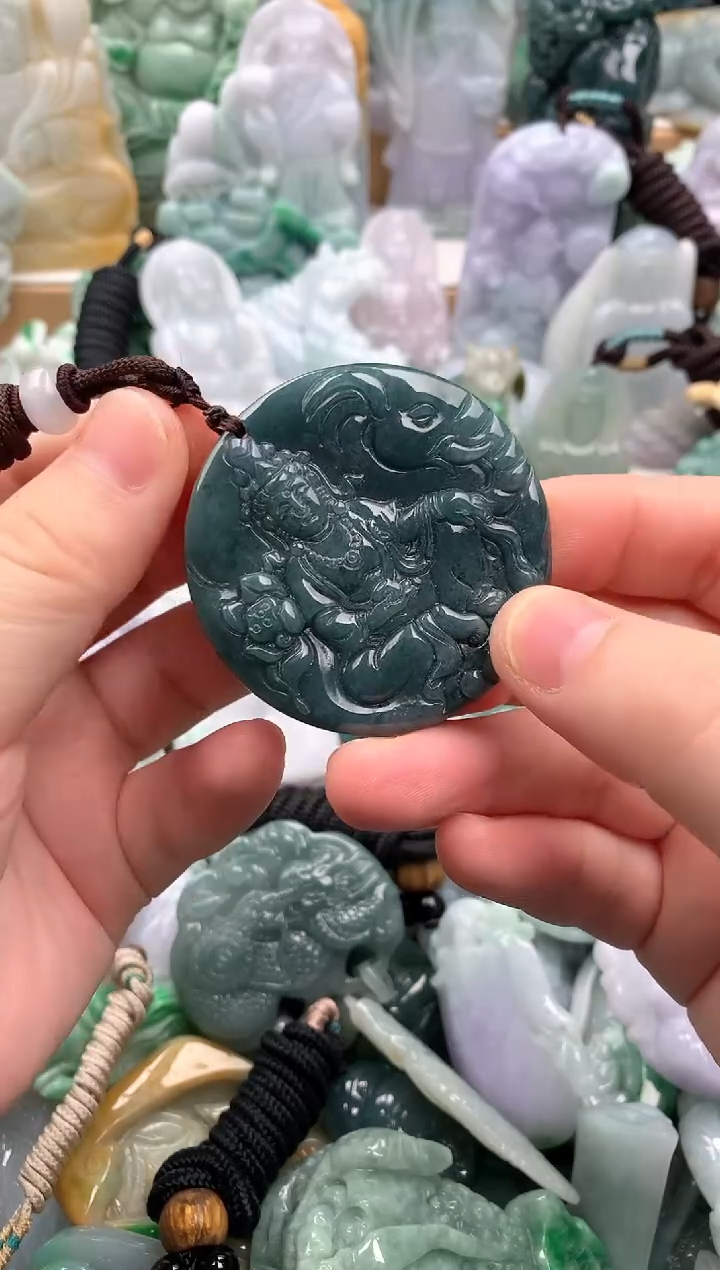 吊坠(不含链)未镶嵌翡翠1