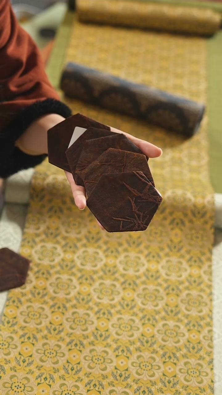 【闪购商品】平安竹杯垫5片··········