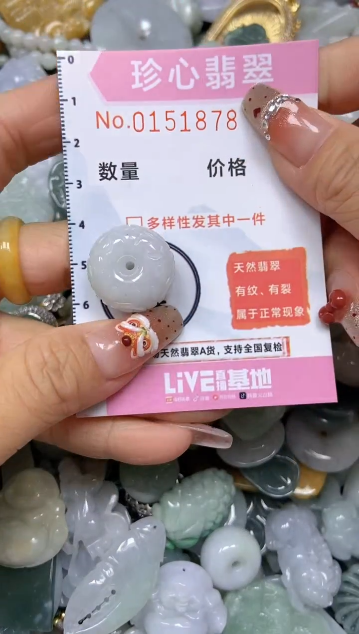 【闪购商品】翡翠颈饰未镶嵌闪购链接0151878