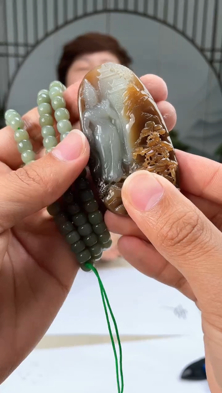 【闪购商品】定制和田玉和田玉（多样性拍一发一带证）110101