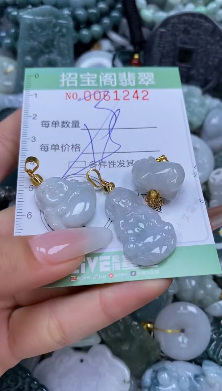 【闪购商品】翡翠颈饰未镶嵌闪购0061242多样性发其一