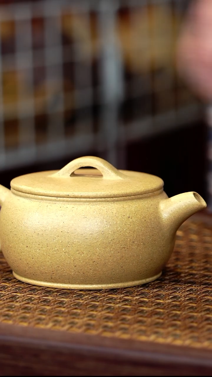 茶壶紫砂本山绿  鼓汉瓦