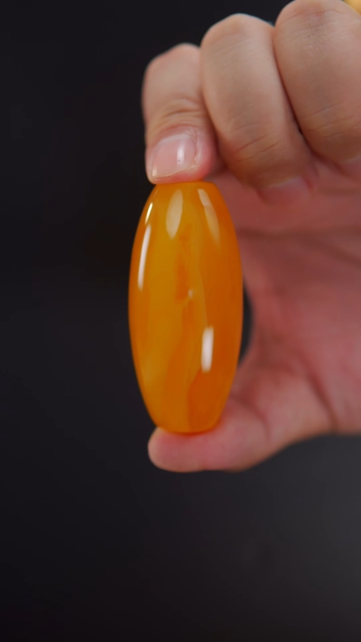 【闪购商品】蜜蜡颈饰未镶嵌焦皮料t珠吊坠29.62