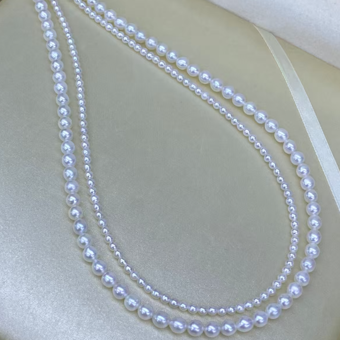 里行万里天然淡水珍珠手链 项链 散珠【以直播间介绍展示为准】