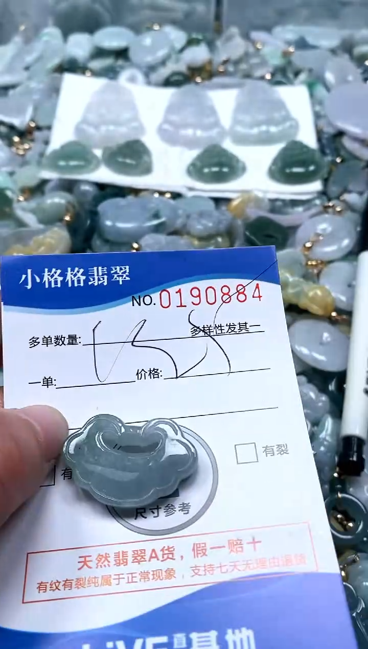 【闪购商品】翡翠颈饰未镶嵌闪购商品0190884