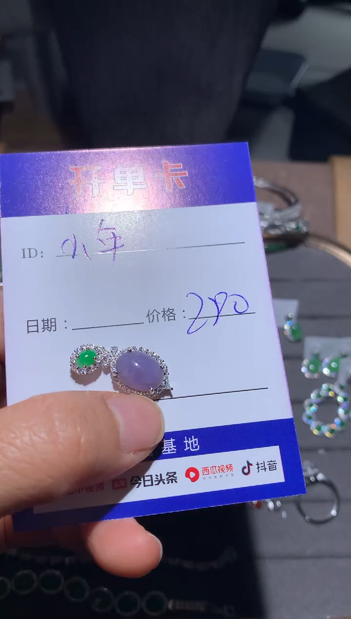 【闪购商品】翡翠颈饰未镶嵌 定向 小年