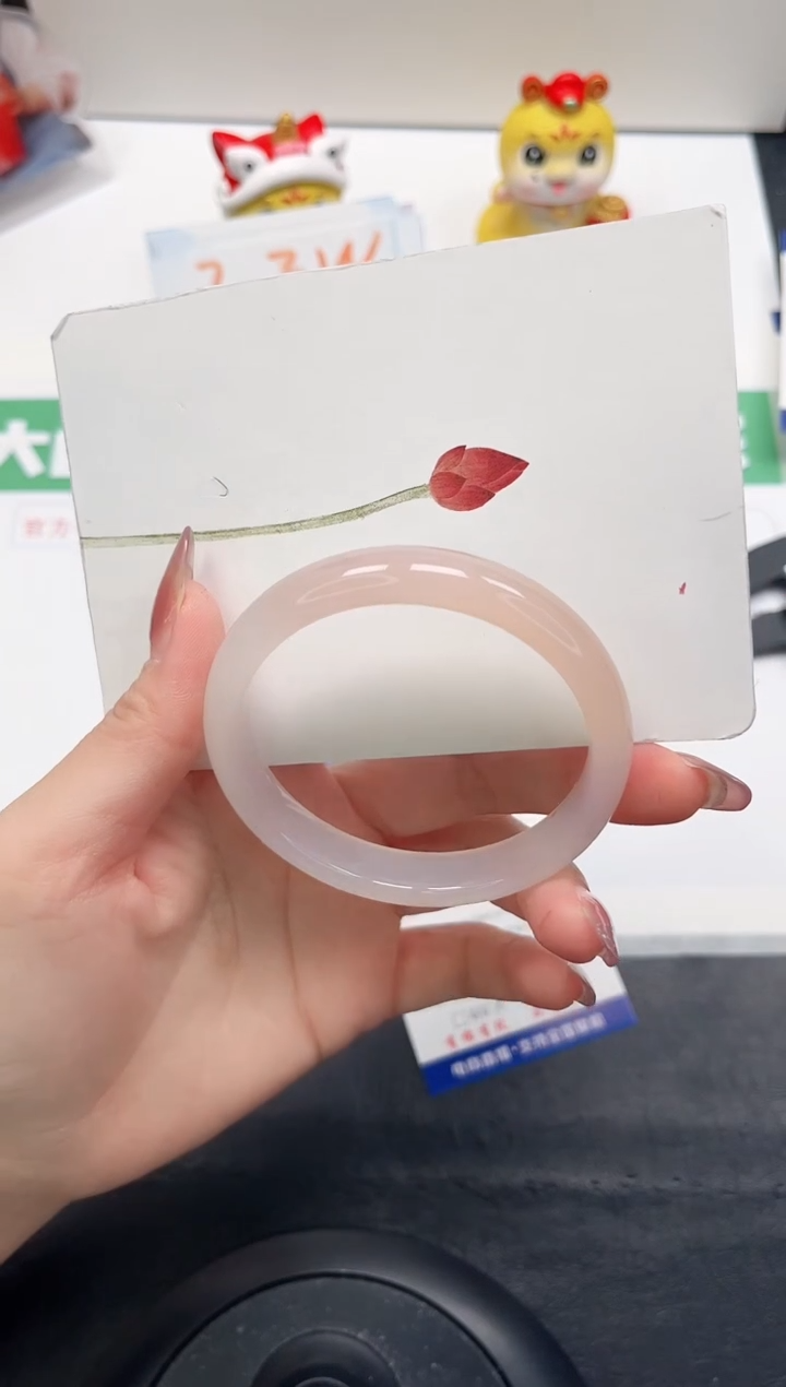 【闪购商品】石英质玉手镯未镶嵌229-57.4