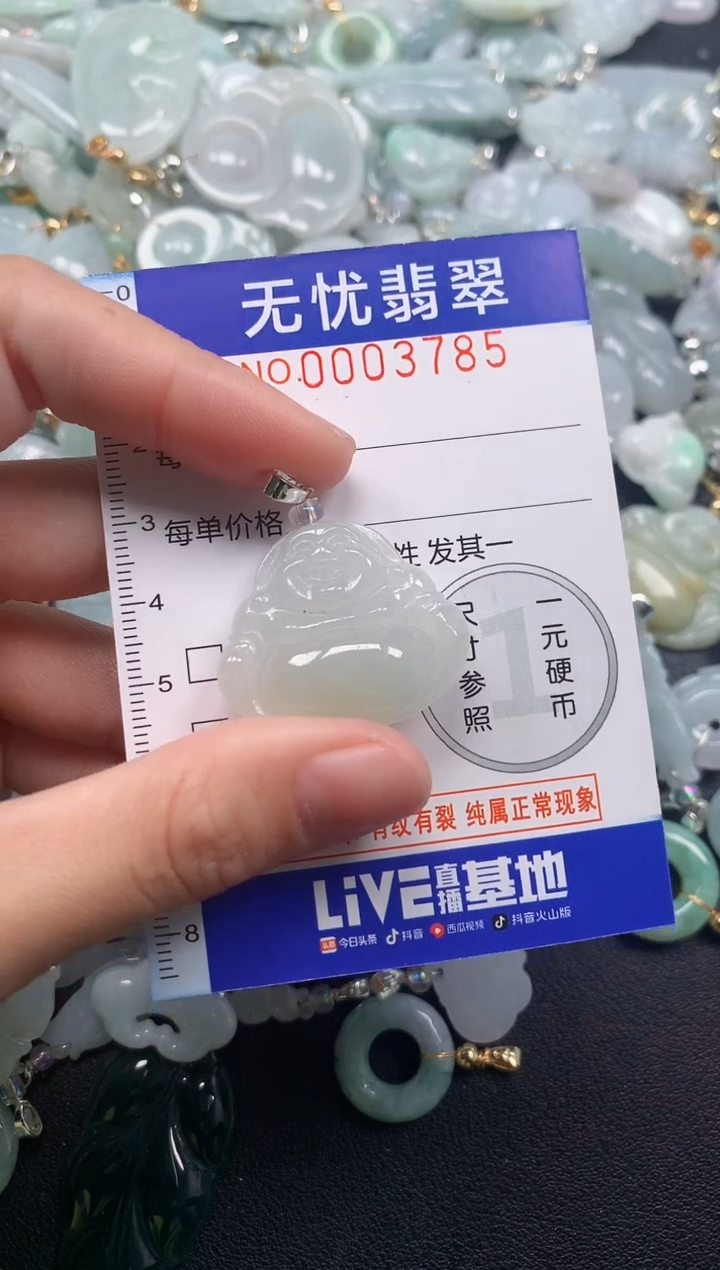 颈饰未镶嵌翡翠3785