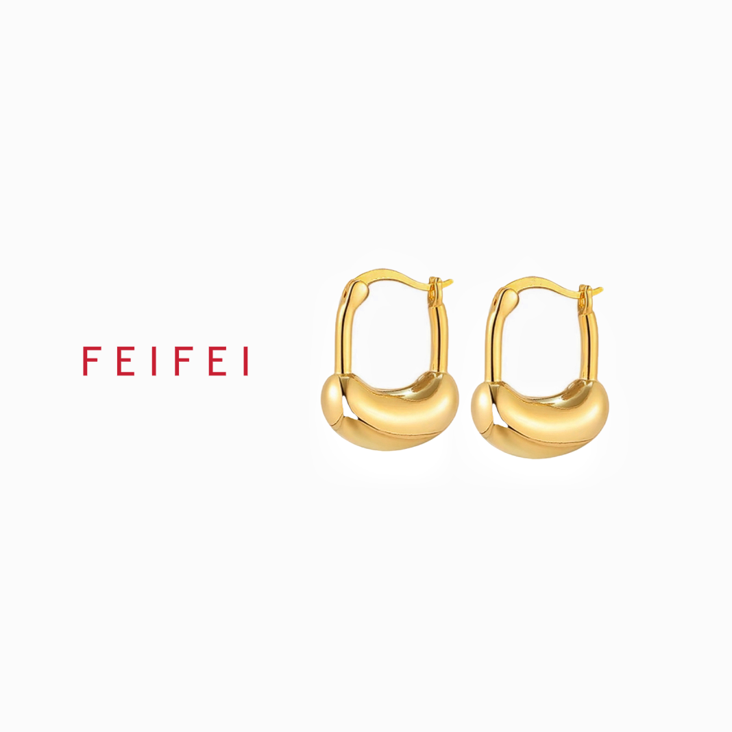 铜合金耳饰 【千丝韵风】FEIFEI 高级定制百搭耳饰~A107
