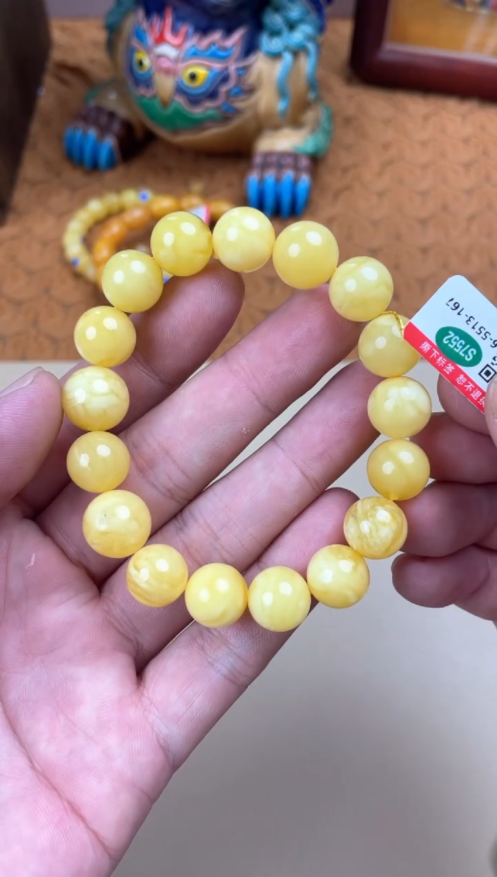 裸石蜜蜡未镶嵌WML8790瑕疵发一件