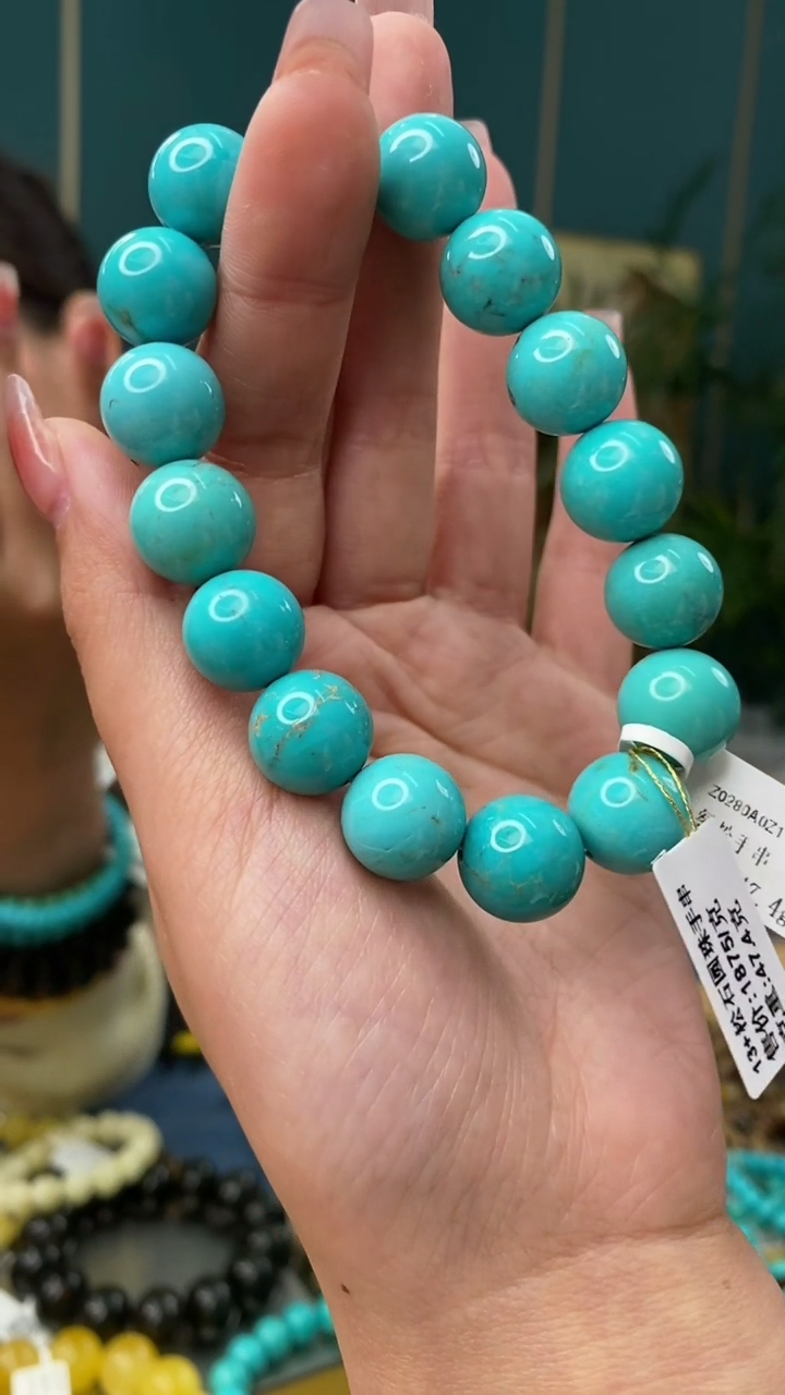 【闪购商品】绿松石手串未镶嵌2/9-GM-#173