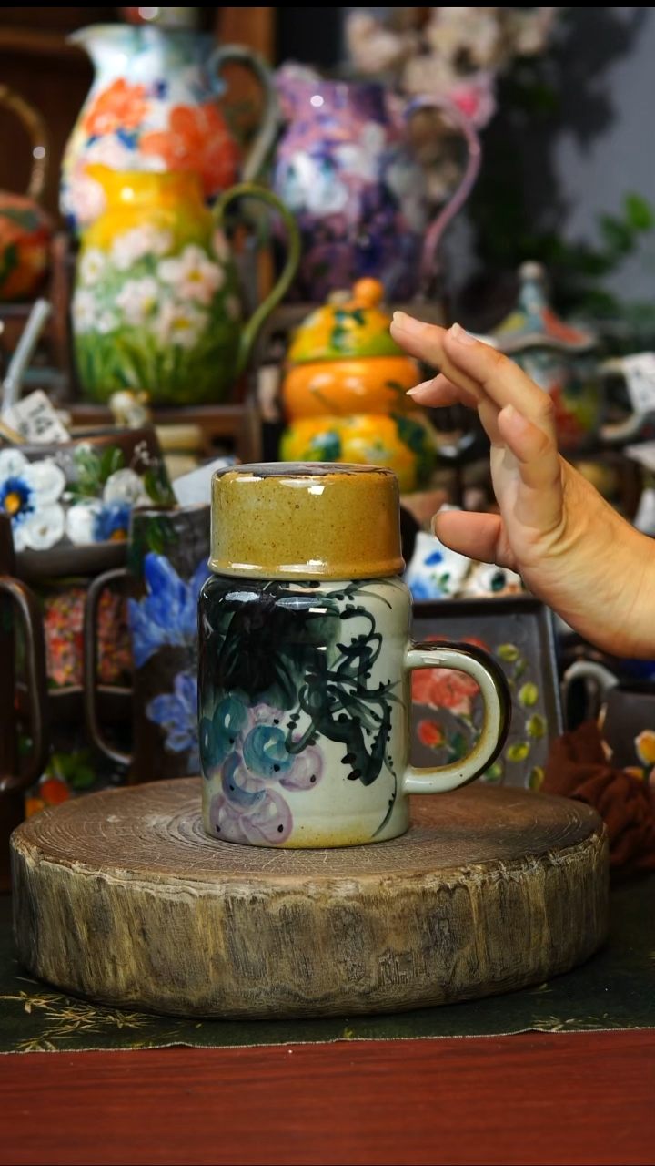 陶瓷158景德镇手工高温釉下彩