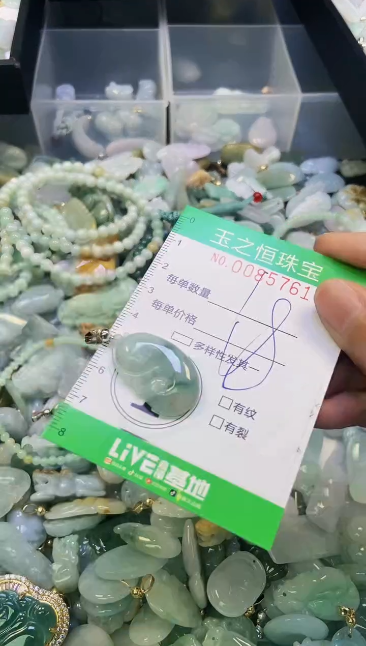 翡翠未镶嵌颈饰闪购0085761