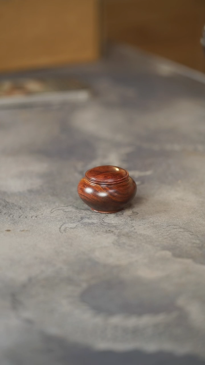 黄花梨/降香黄檀634老料紫油梨小品香罐