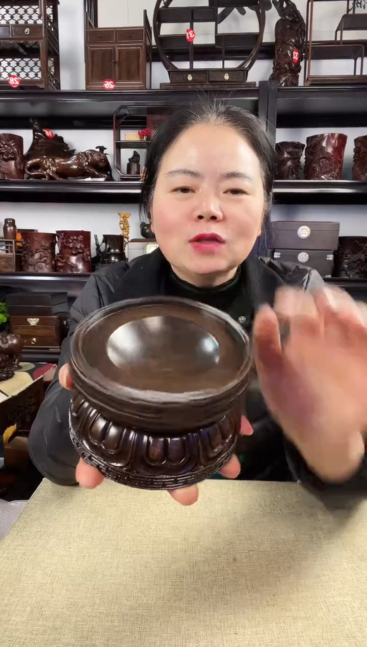 木老李红木工艺品大转