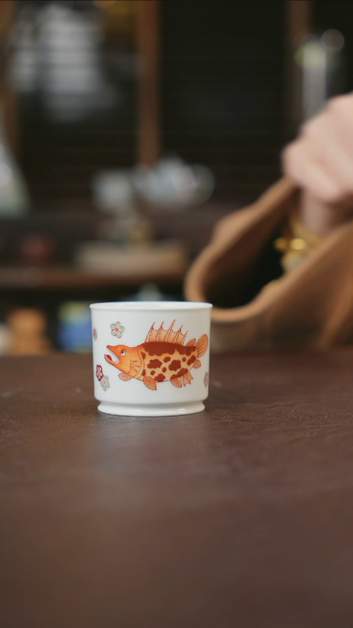 【闪购商品】杯景德镇陶瓷杯碗柴烧多人