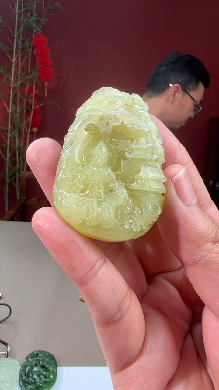 【闪购商品】定制和田玉多样性发货拍一发一05141