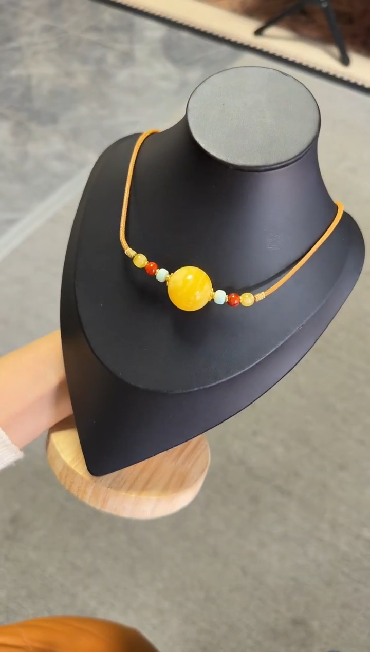 水晶摆件未镶嵌项链