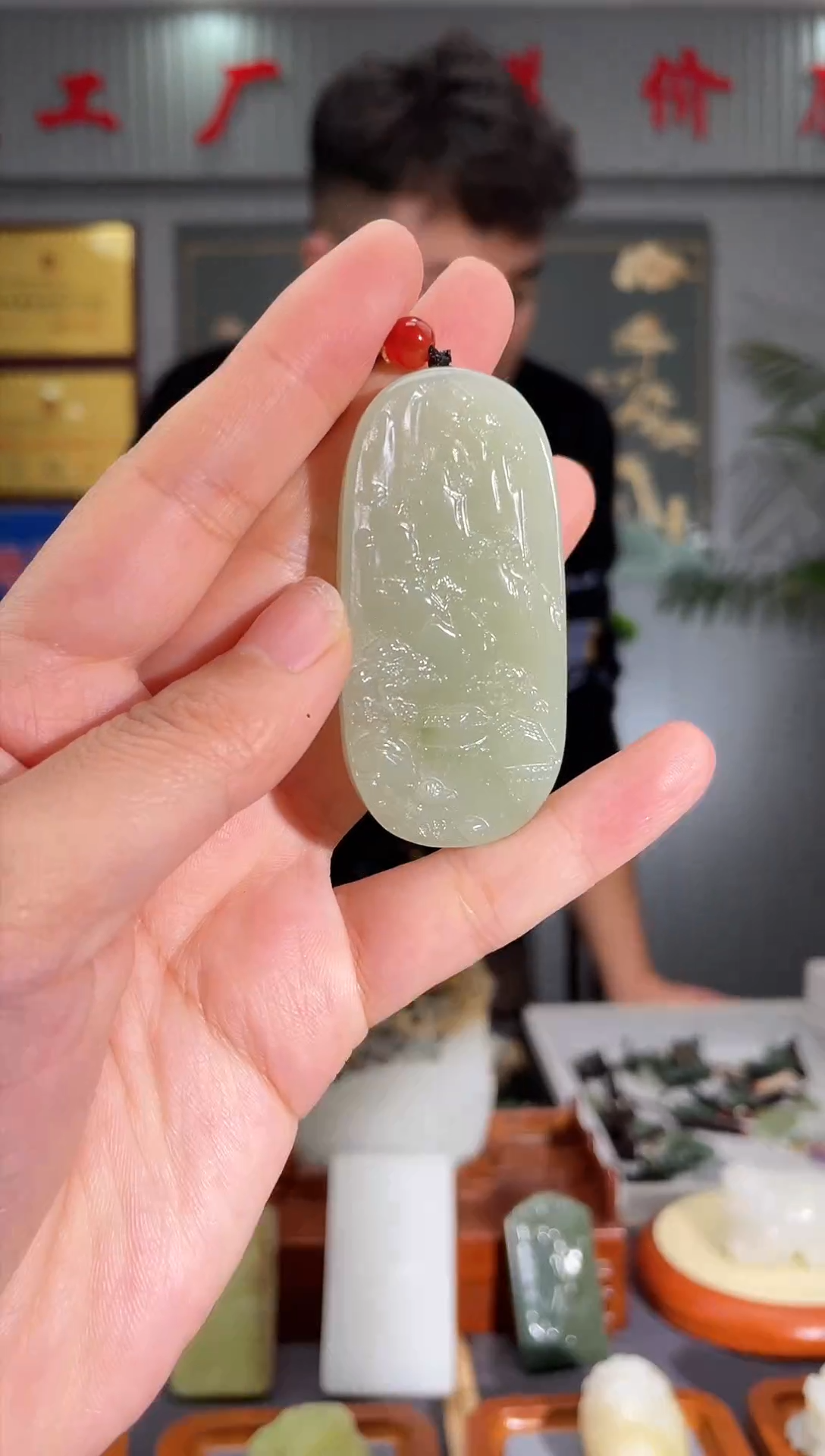 【闪购商品】和田玉颈饰未镶嵌拍一发一 多样性发货