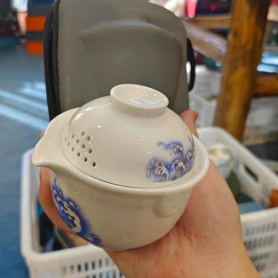 JK0021-青花惊涛骇浪旅行套装